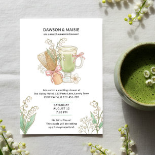 Lily of Valley Matcha Tillverkad i Himmelska Brudp Inbjudningar