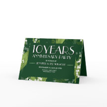 Lily of Valley med Ferns || Dk Grönt-årsdag