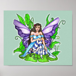 Lily Pad Fairy Poster
