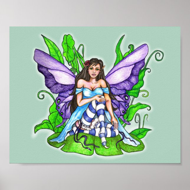 Lily Pad Fairy Poster (Framsidan)