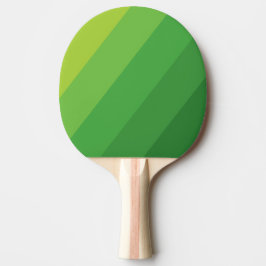 Lily Pad Grön Fet Ränder Pingisracket