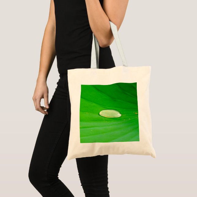 Lily Pad Tote Bag Tygkasse (Framsida (produkt))
