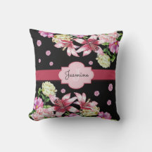 Lily & Peony Blommigt Black