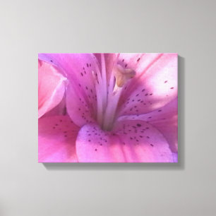 Lily Photograph, Kanvastryck