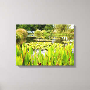 Lily Pond Kanvastryck