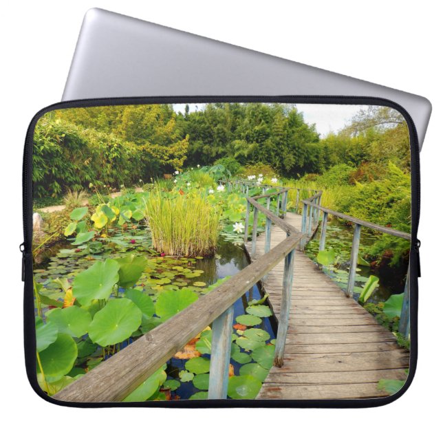 Lily Pond Laptop sleeve (Framsidan)