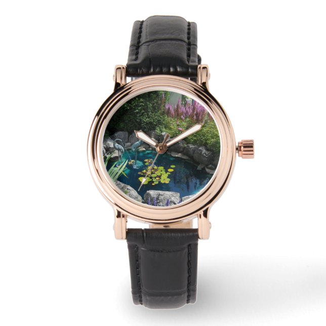 Lily Pond Watch Armbandsur (Framsida)