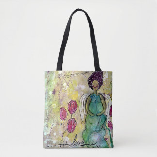 Lily Pop Tote Bag Tygkasse