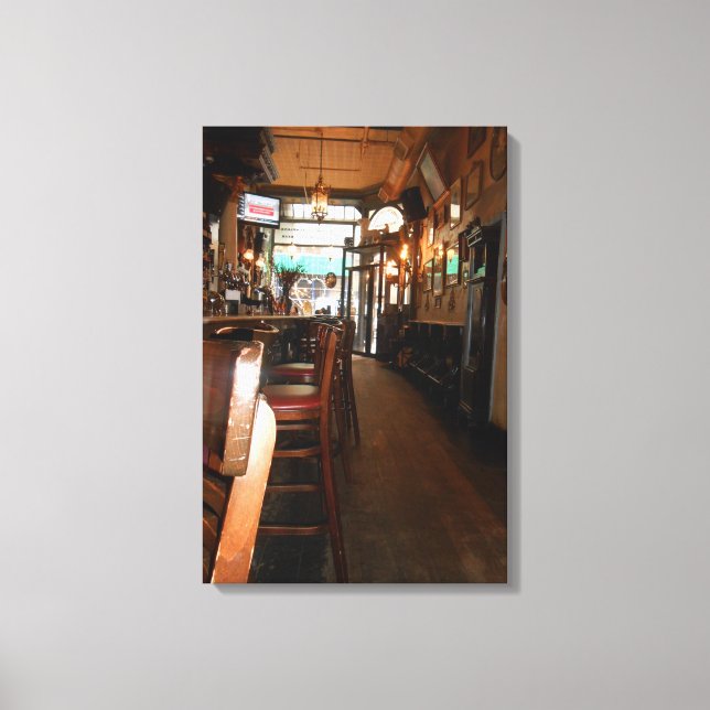 Lily Pub Canvastryck (Framsida)