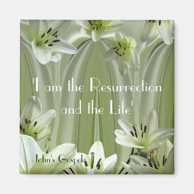 Lily-sammansättning Magnet (Framsidan)