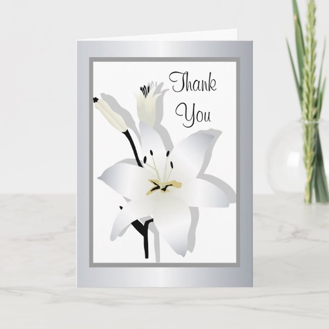 Lily Tack Greeting Card (Framsida)