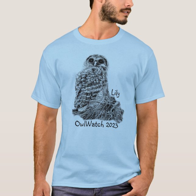 Lily the OwlWatch Uggla - Apr 10, 2023 (light färg T Shirt (Framsida)