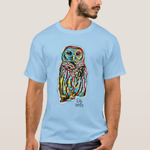 Lily the OwlWatch Uggla - Jun 23, 2023 (Arty Färg) T Shirt