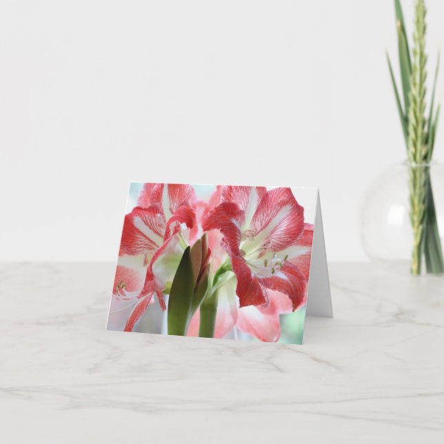 Lily Verigated Tillfällen Foled Greeting Card Tack Kort (Framsida)