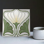 Lily Wall Decor Art nouveau Art Deco Ceramic Tile Kakelplatta<br><div class="desc">Välkommen till CreaTile! Här hittar du handgjorda mönsterfärger som jag personligen har ritat och vintage keramiska och porslinartade lerplattor, vare sig de är nedfläckader eller naturliga. Jag kärlek vill designa kakel och keramiska produkter och hoppas på ett sätt att förvandla ditt hem till något du tycker om att besöka gång...</div>
