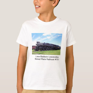 Lima-Baldwin pläterar rörligt mynt järnväg #75 T Shirt