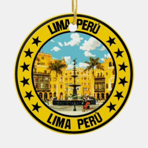 Lima Julgransprydnad Keramik