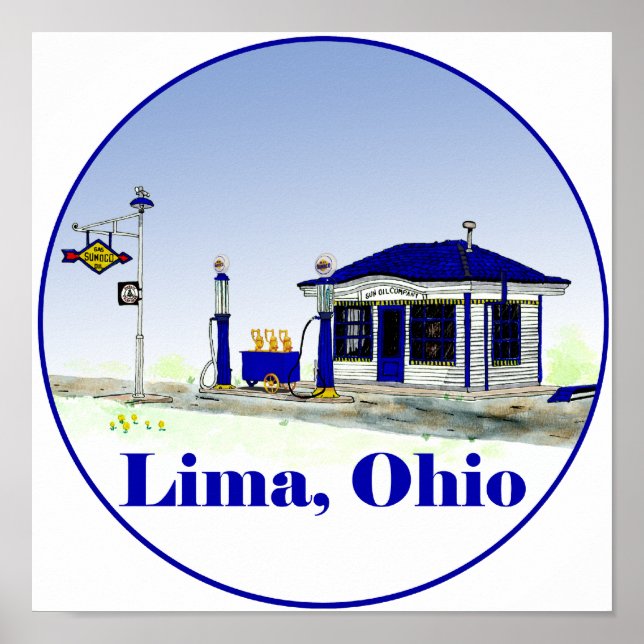 Lima, Ohio Poster (Framsidan)
