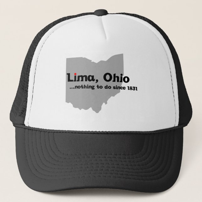 Lima Ohio Truckerkeps (Framsida)