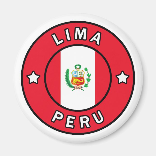 Lima Peru Magnet (Framsidan)