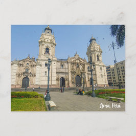 Lima, Perú, Plaza Mayor Vykort