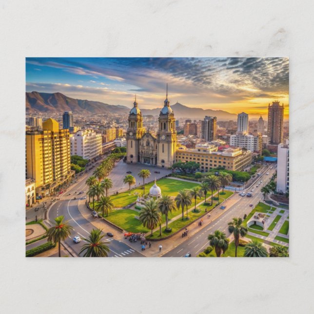 Lima, Peru Vykort (Framsida)