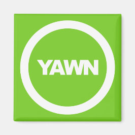 Lima Yawn Brand Dorm Fridge Magnet