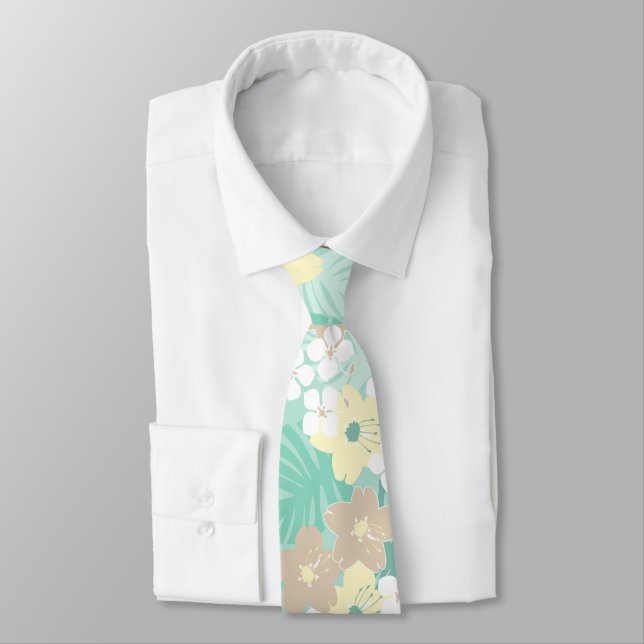 Limahuli Garden Vintage hawaiianskt blommotiv - Mi Slips (Bunden)
