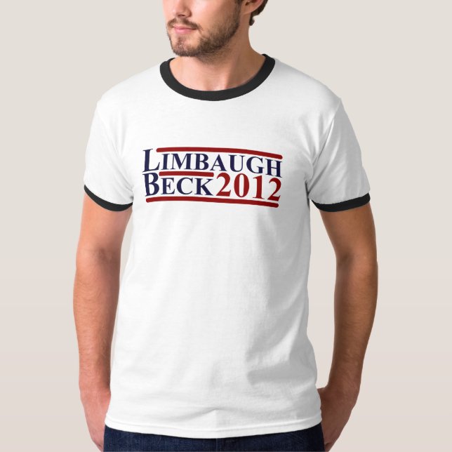 LIMBAUGH/BECK 2012 TEE (Framsida)