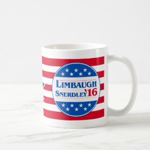 Limbaugh Snerdley 2016 Kaffemugg
