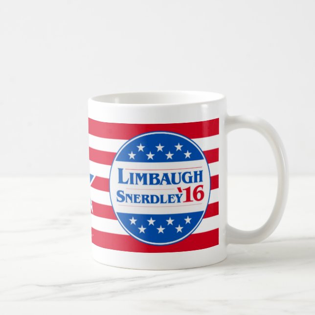 Limbaugh Snerdley 2016 Kaffemugg (Höger)