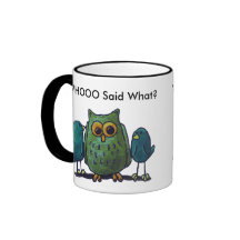 LimbBirds svart 11 uns Ringermugg