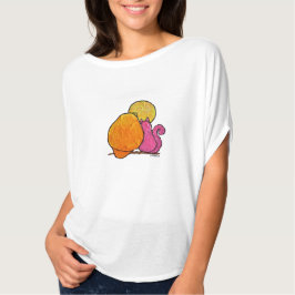 LimbBirds Womens Flowy Circle Top T Shirt