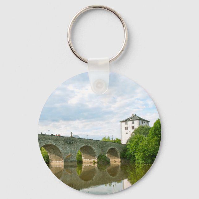 Limburg an der Lahn Gamla Bron Nyckelring (Framsida)