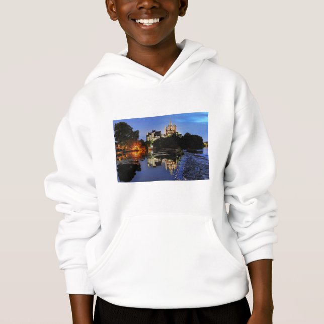 Limburg Dom zur blauen Stunde T Shirt (Framsida)