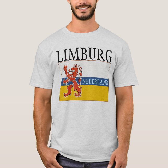 Limburg flagga t-shirt (Framsida)
