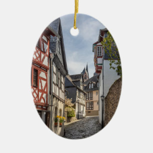 Limburg Lahn Tyskland Julgransprydnad Keramik