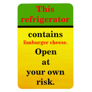 Limburger Cheese Magnet