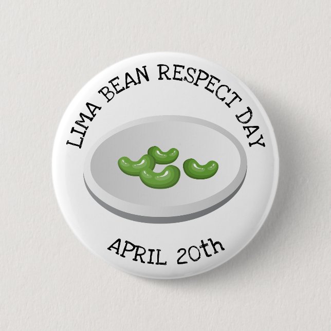 Lime Bean Respect Day April 20:e knapp (Framsida)
