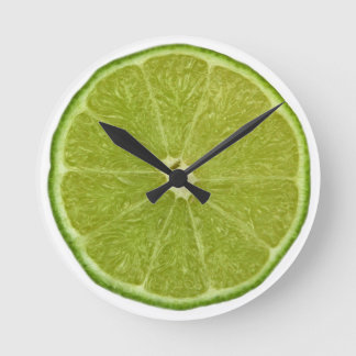 Lime Clock Rund Klocka