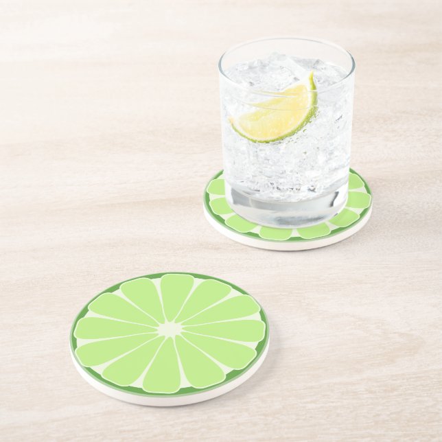 Lime Coaster Underlägg (Sidan)