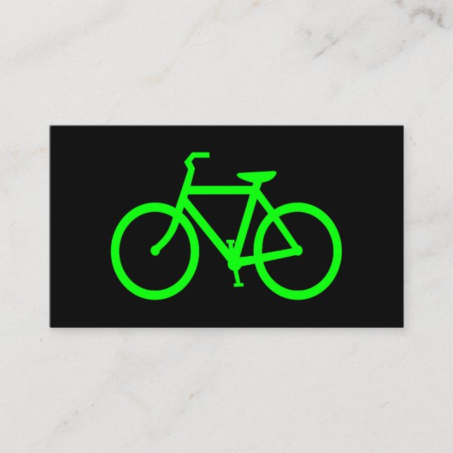 Lime Cykel Visitkort (Framsida)