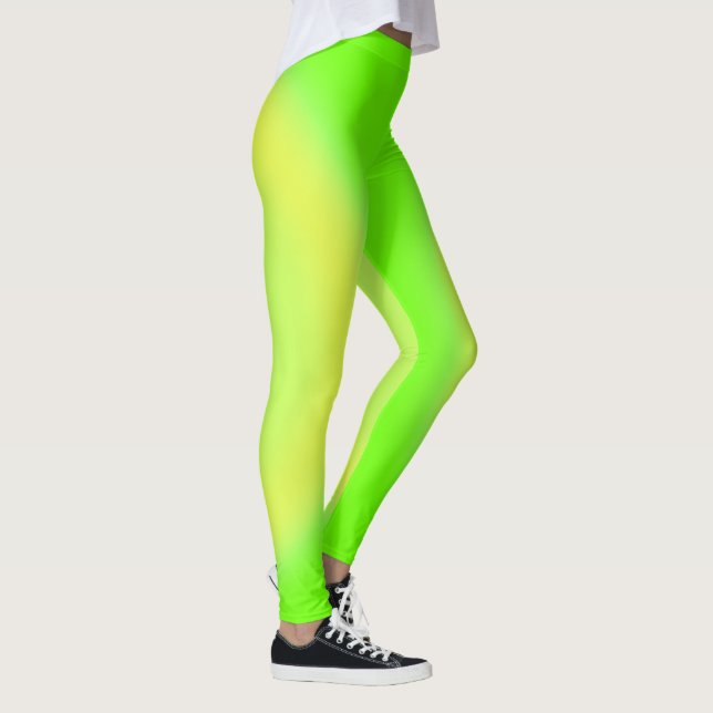 Lime Eclipse Leggings (Höger)