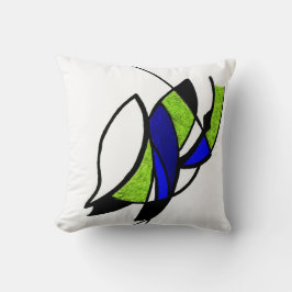 Lime Egyptian Öga Pillow Kudde