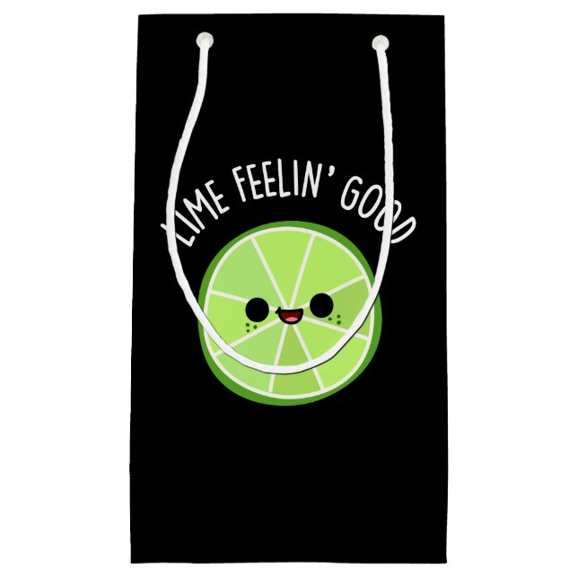 Lime Feeling Bra Funny Citrus Lime Pun Mörk BG (Framsidan)