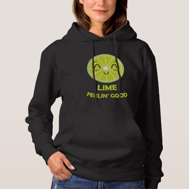 Lime Feeling Bra Limes Funny Ord Game Grönt T Shirt (Framsida)