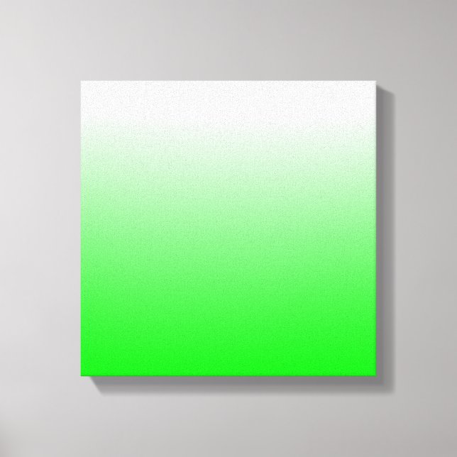 Lime Gradient Canvastryck (Framsida)
