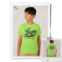 Lime Green Company Logotyp Swag Business Kids Boys