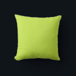 Lime Green Dekorativ kudde 16 tum x 16 tum<br><div class="desc">Det är för kudden älskare. Coola!</div>
