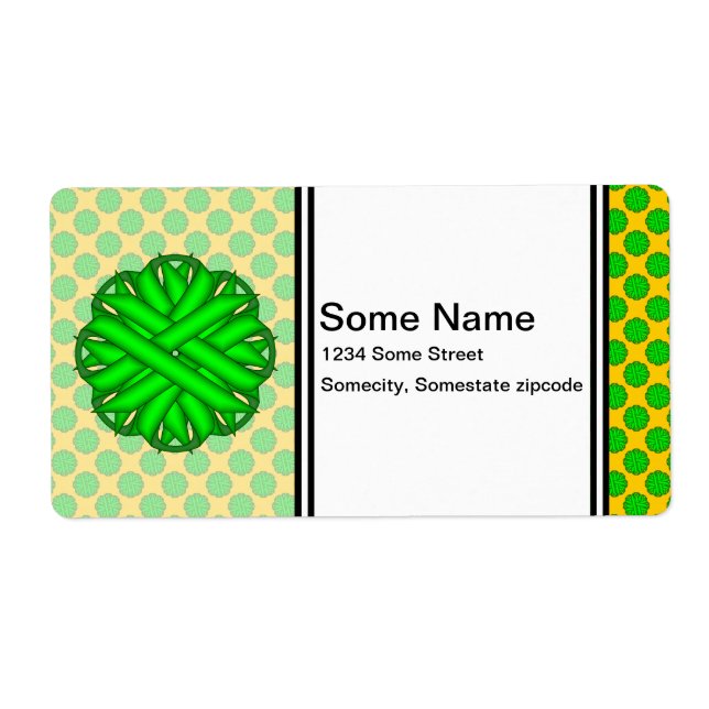 Lime Green Flower Ribbon av Kenneth Yoncich Fraktsedel (Framsidan)
